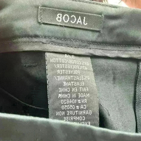 JACOB DOUBLE POCKET  BLACK KHAKI MINISKIRT - Picture 7 of 7